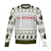 Ok Boomer Ugly Christmas Sweater